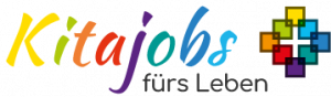 buntes Logo mit Facettenkreuz